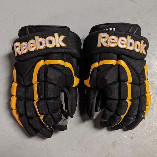 Reebok 11K Gloves, Michigan Tech Pro Stock - 14"