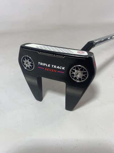 Used Odyssey Triple Track Seven Slant Mallet Putter 35"