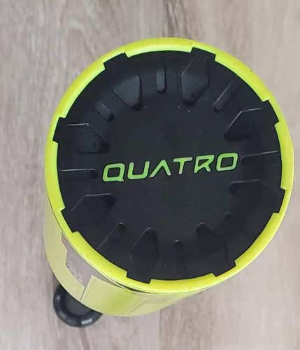 Used Kid Pitch (9YO-13YO) USSSA Certified 2019 Rawlings Quatro Pro Bat (-10) 28"