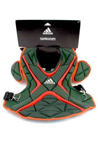 Adidas Pro Series 2.0 Catchers 17" Baseball Chest Protector Adult Maroon Model S98309