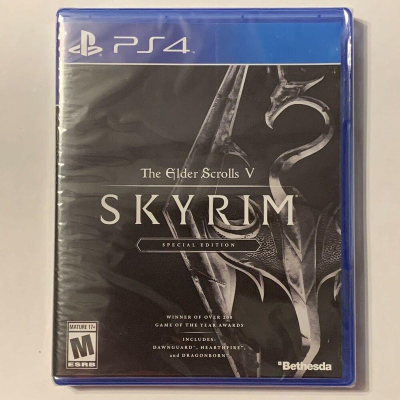 The Elder Scrolls V: Skyrim Special Edition PS4 Sony New Sealed Video Game