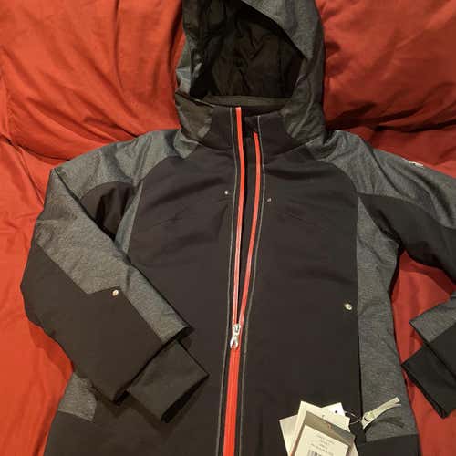 Black Youth Medium Spyder Jacket