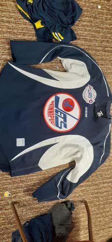 CCM Jets Customized Jersy Size 58