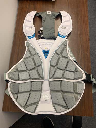 White Adult Large Maverik Rome XRD Chest Protector