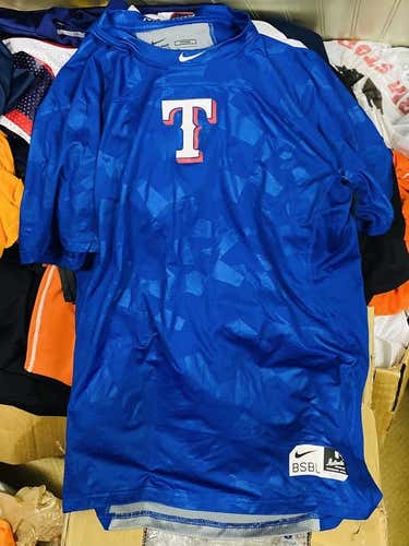 Texas Rangers MLB Nike Game Worn Pro Hypercool TX Rangers Performance Shirt XL
