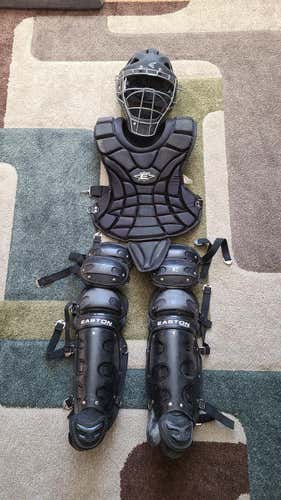 Used Intermediate Easton Catcher's Set