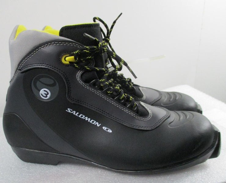 New Mens Salomon Cross Country Ski Boots for SNS System Size 9.5 (SY439)