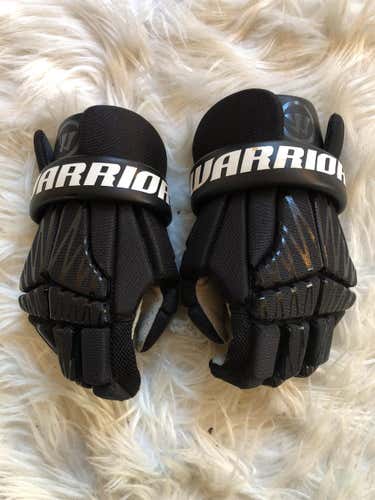 Used Warrior Burn Next 8" Lacrosse Gloves