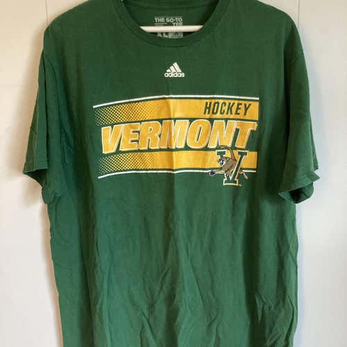 Vermont Catamounts Adidas Hockey Tee