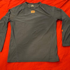 Auburn Tigers Team Issued / Game Used Worn Blue Adult XXXL Under Armour Compression Shirt