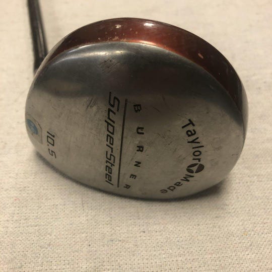 Used Taylormade Supersteel 10.5 Degree Graphite Regular Golf Drivers