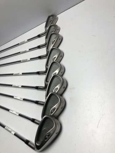 Used Taylormade R7 Xd 3i-pw Steel Stiff Golf Iron Or Hybrid Sets
