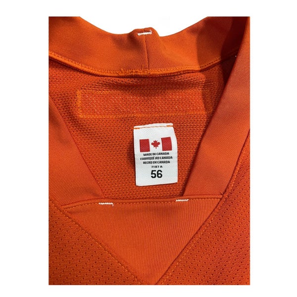 CCM WHL Practice Jersey 56 Pro Stock Orange | SidelineSwap