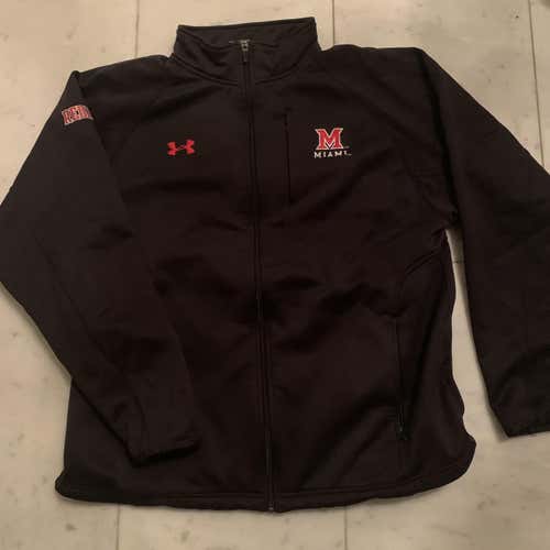 Black Used Large Under Armour Jacket