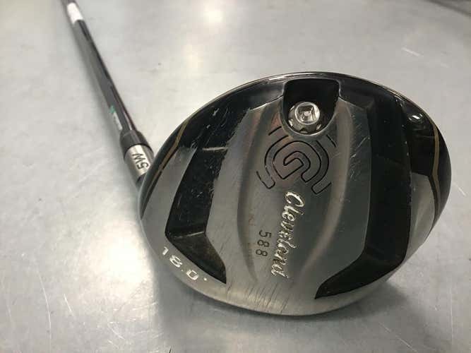 Used Cleveland 588 5 Wood Graphite Regular Golf Fairway Woods