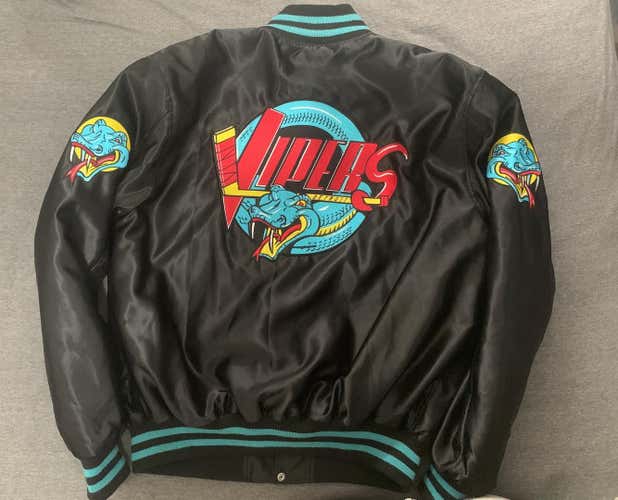 *RARE* Detroit Vipers Satin Varsity Jacket
