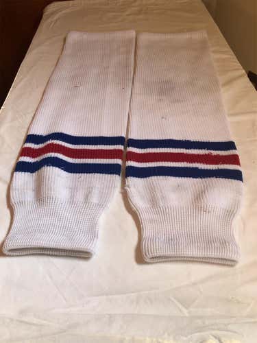 White Senior Large Other  Socks