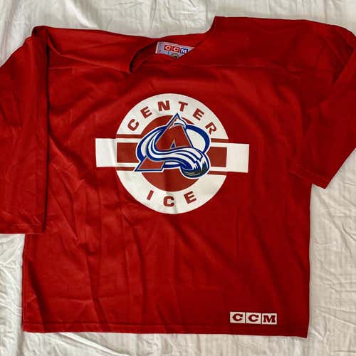 Colorado Avalanche Adult XL CCM Practice Jersey