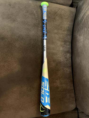 Used Kid Pitch (9YO-13YO) 2018 Louisville Slugger Alloy Solo 618 Bat (-11) 17 oz 28"