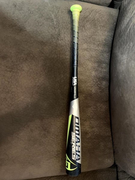 Used Kid Pitch (9YO-13YO) 2018 Louisville Slugger Alloy Omaha Bat (-10) 18 oz 28"