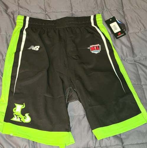 MLL New York Lizards Away Game Shorts NWT Black New Men's Adult Medium Shorts New Balance