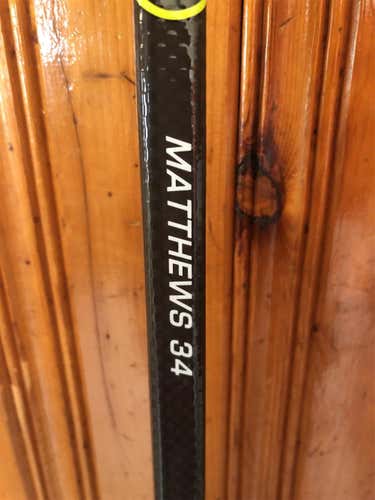 New Left Hand Alpha QX Matthews Pro Stock Hockey Stick