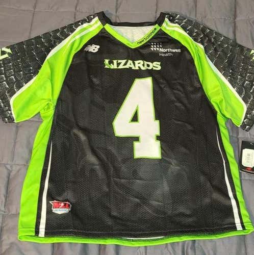 MLL New York Lizards Dylan Molloy Black Men's New Adult Large New Balance Jersey