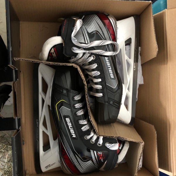Senior Bauer Vapor 2X Pro Regular Width Size 9.5 Hockey Goalie Skates