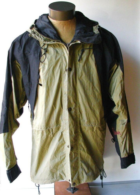 The North Face Mountain Olive Green Gore-Tex Jacket Men’s Sz. Large TNF Vintage