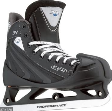 New Senior CCM Vector 4.0 Hockey Goalie Skates Regular Width Size 6.5