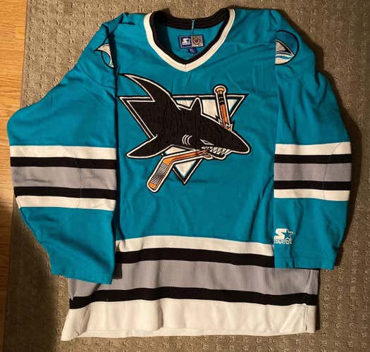Vintage San Jose Sharks Starter Jersey