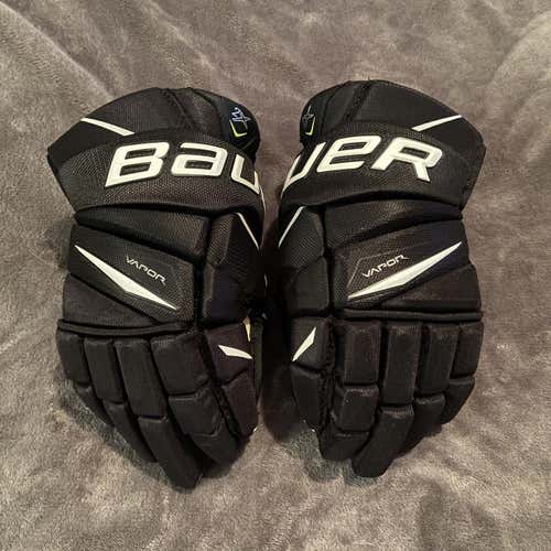 Black Senior Bauer Vapor 2X 14" Gloves