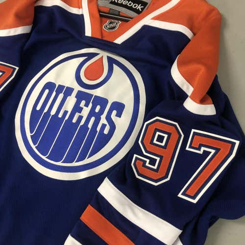 Connor McDavid Oilers XL Reebok Pro Stock Jersey