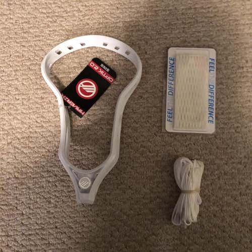 White New Attack & Midfield Unstrung Optik 2.0 Head