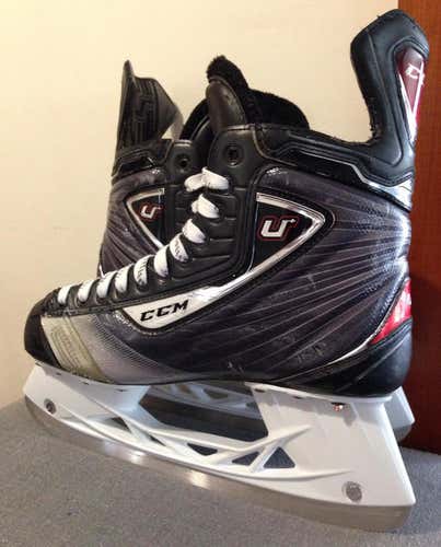 Used Senior CCM U+ 12 Hockey Skates Regular Width Size 8.5
