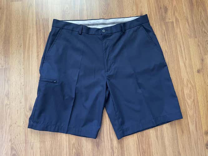 PGA Champions Tour SUPER AWESOME Navy Blue Size 38 Golf Shorts!