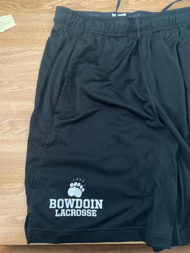 Bowdoin Lacrosse Black Adult Medium Nike Shorts