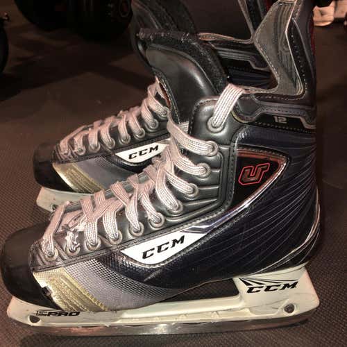 Used Senior CCM U+ 12 Hockey Skates Regular Width Size 7.5