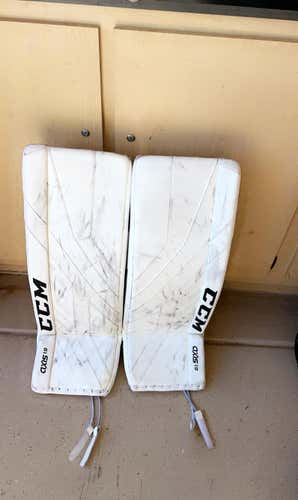 33" CCM AXIS 1.9 PADS WHITE SR.