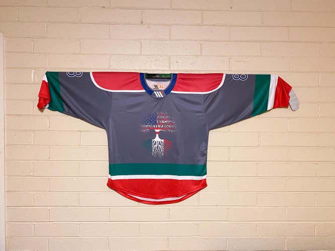Mexican - American Hockey Jersey #88 Sz XL