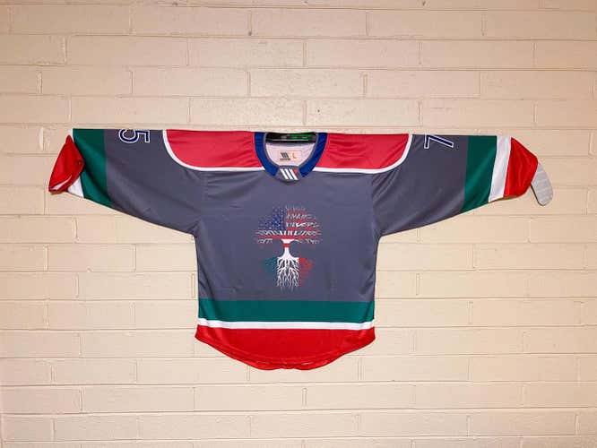 Mexican - American Hockey Jersey #75 Sz L