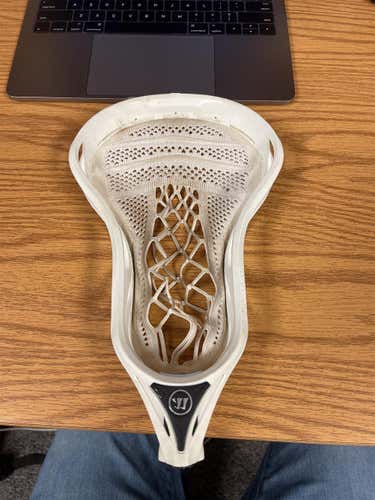 White Used Warrior Burn Warp Pro Head
