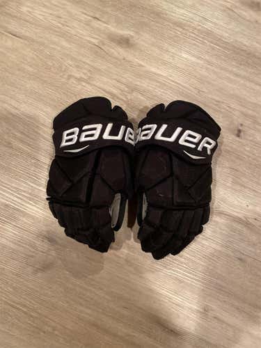 PRO STOCK Bauer 1X Pro gloves 14” Black NHL