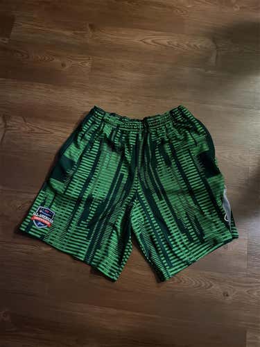 Champion All America US LACROSSE SHORTS WITH POCKETS Green Adult XL