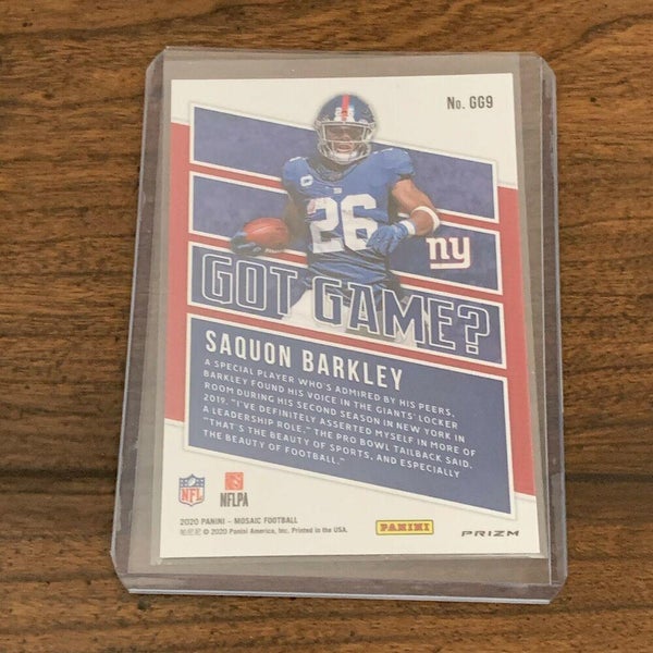 Panini Saquon Barkley The rookies card