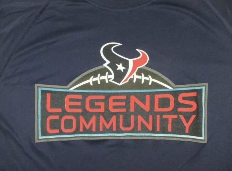 Nike Men's Houston Texans Sideline Team Issue T-Shirt - Navy - S Each