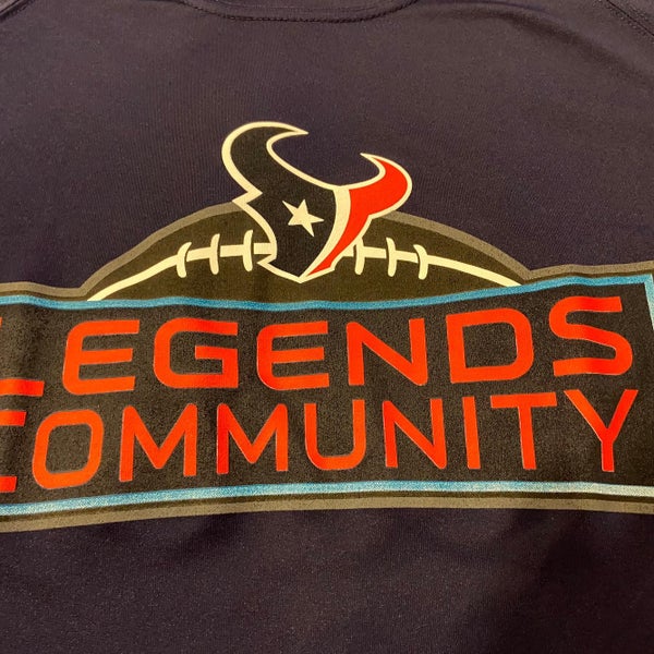 Nike Men's Houston Texans Sideline Team Issue T-Shirt - Navy - S Each