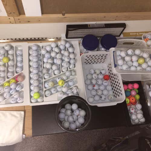 Hundreds of Used Golf Balls