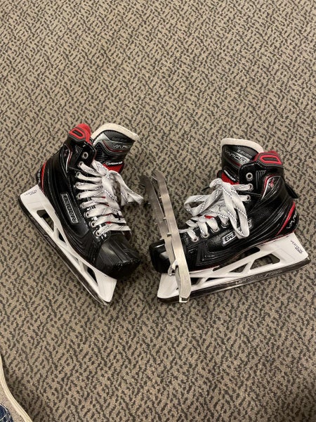 Senior Bauer Vapor 1X Regular Width  Size 8 Demo Goalie Skates