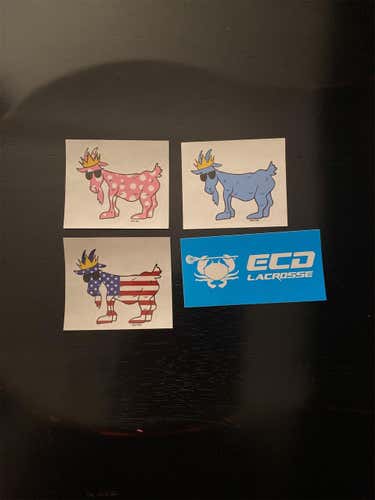 ECD / Goat Sticker Bundle
